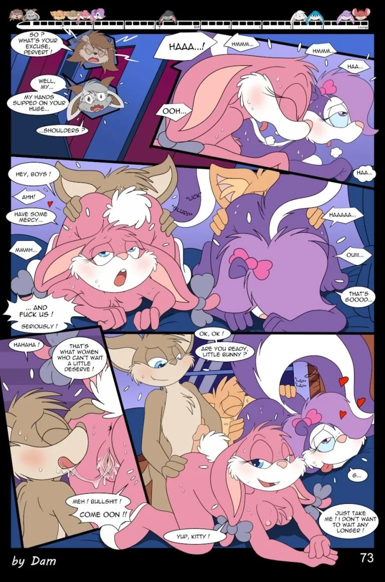 Toons on a Train porn comic picture 73