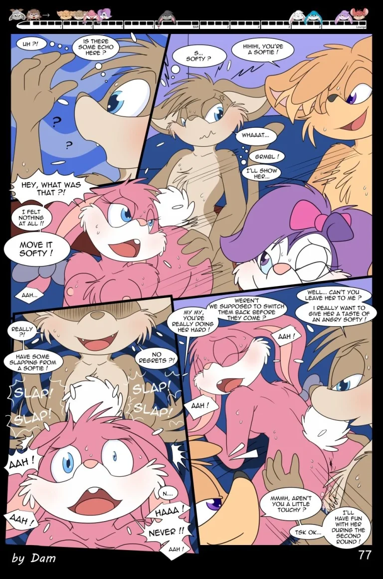 Toons on a Train porn comic picture 77
