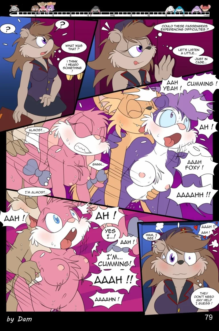 Toons on a Train porn comic picture 79