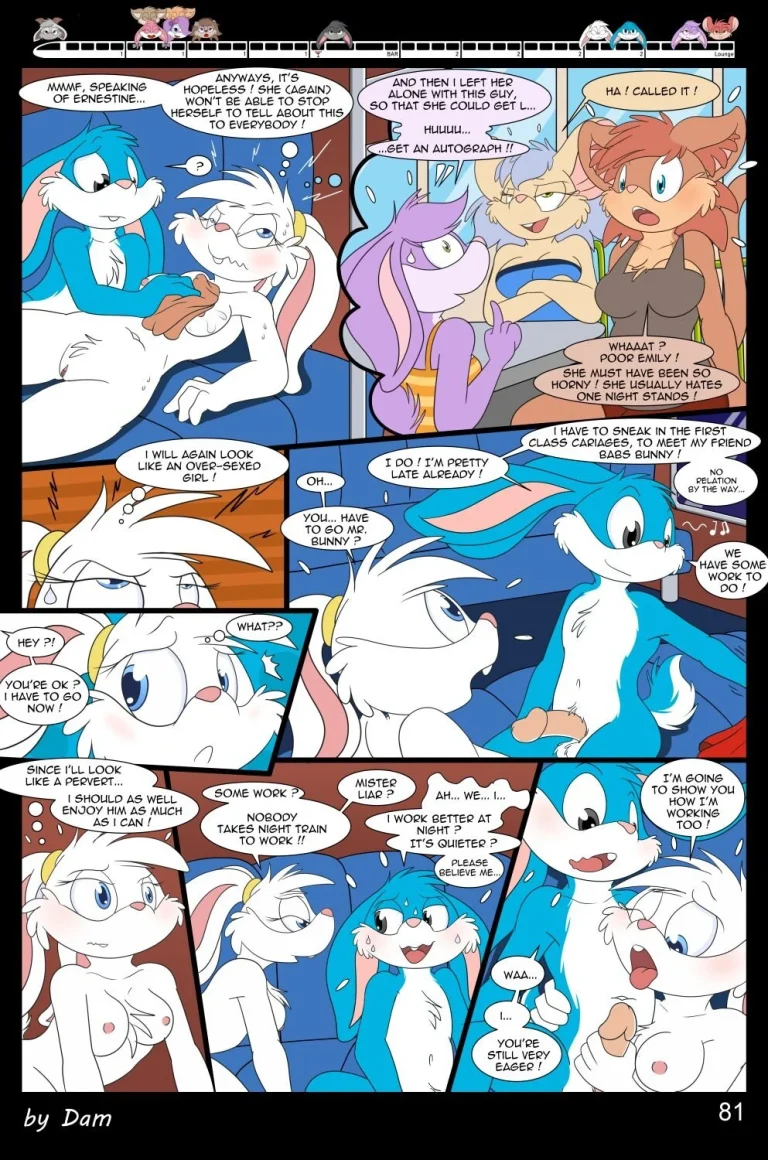 Toons on a Train porn comic picture 81