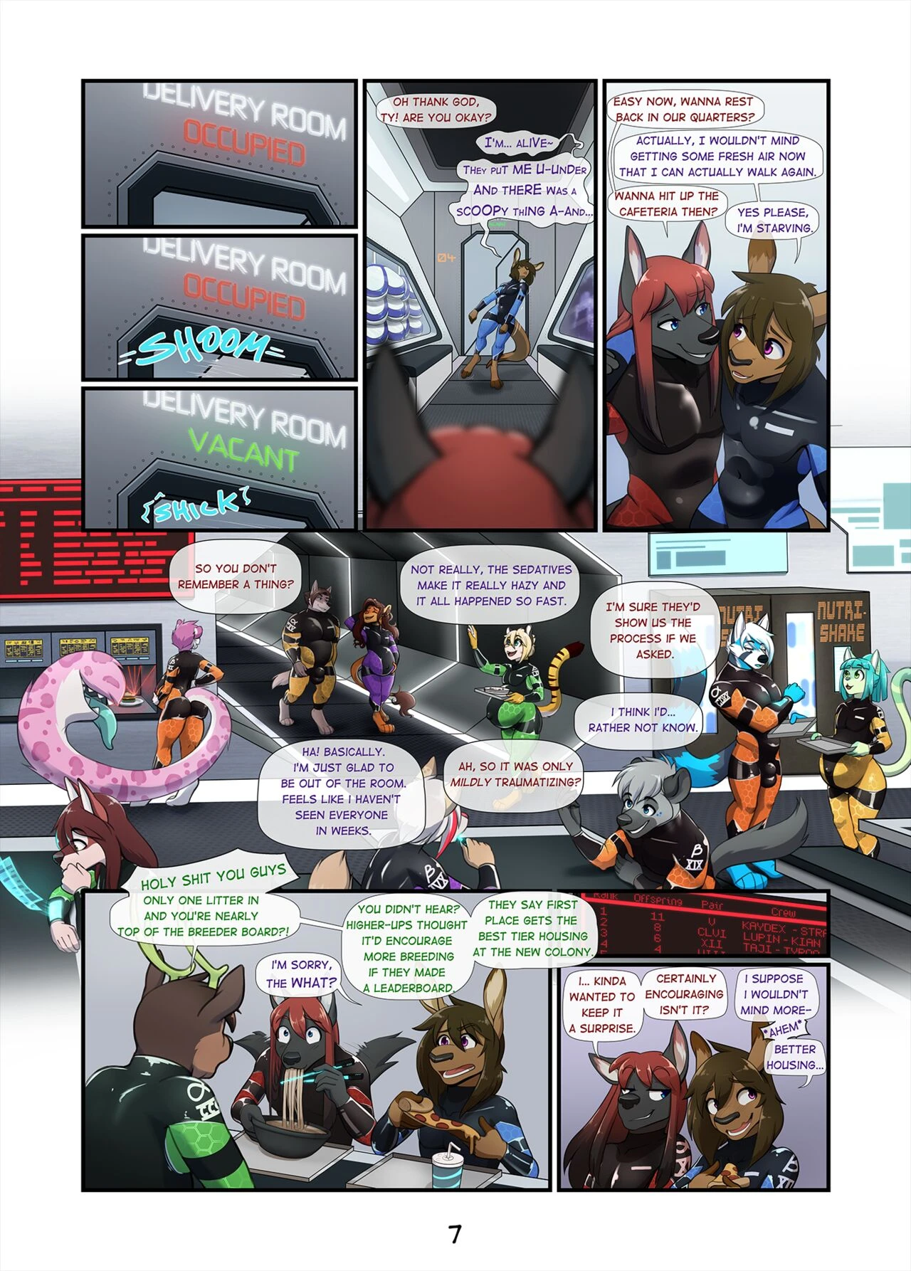 Top of the Breeder Board porn comic picture 8