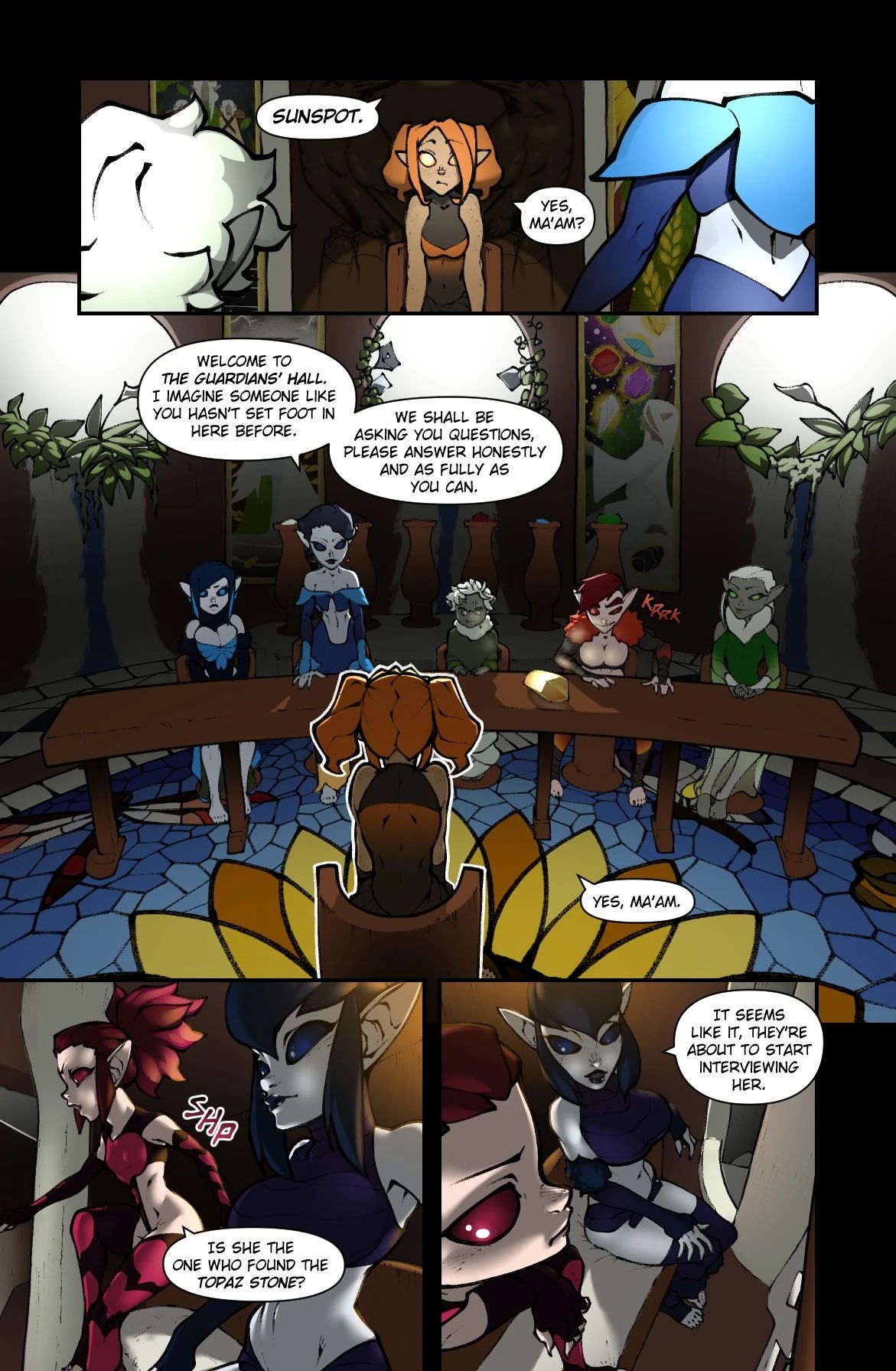 Topaz porn comic picture 8