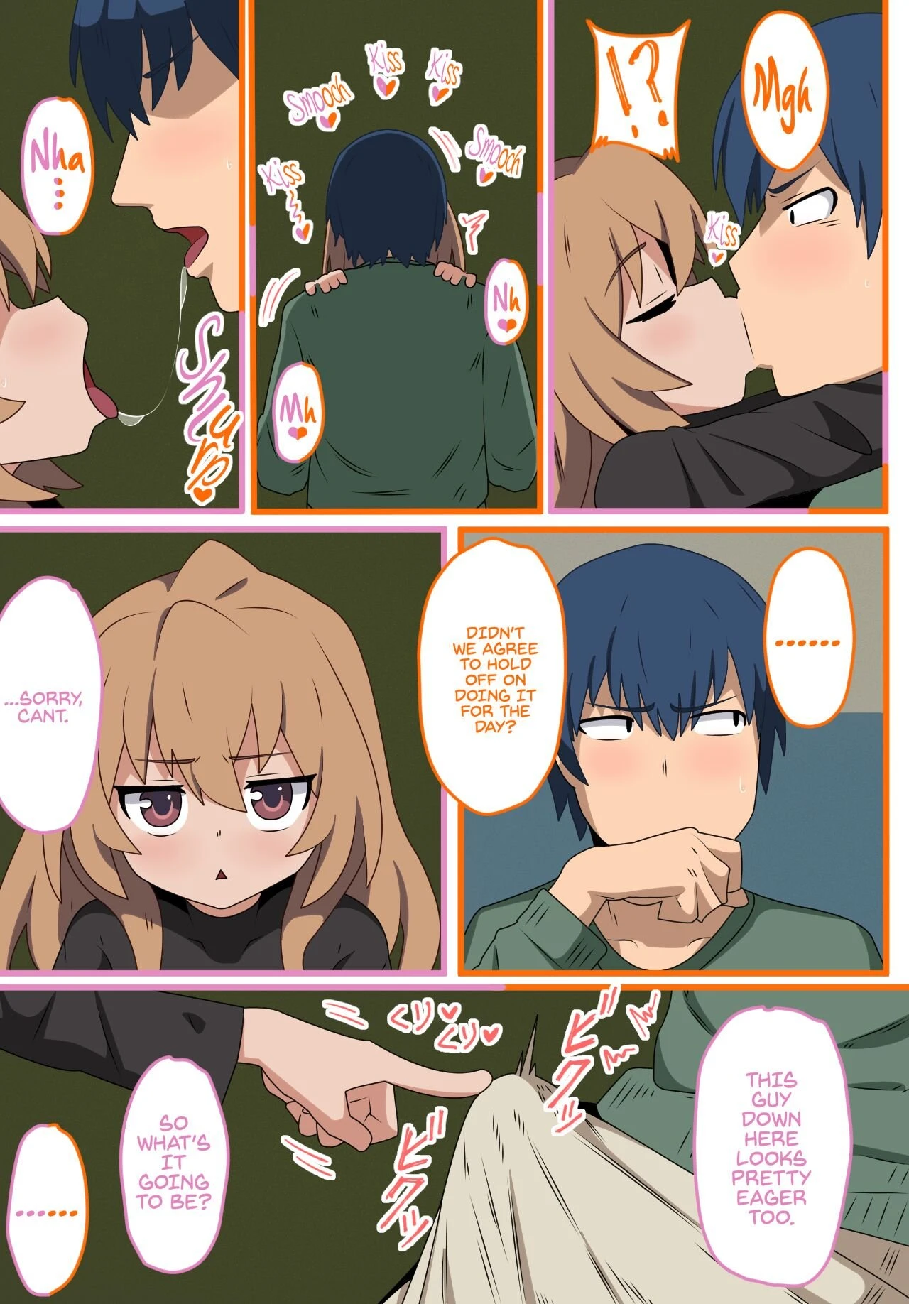 Toradora! no Erohon | Toradora! Porn Book [Colorized] [Decensored] porn comic picture 8