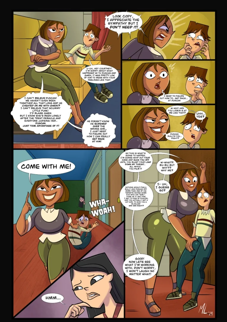 Total Drama (Dirty) Action porn comic picture 1