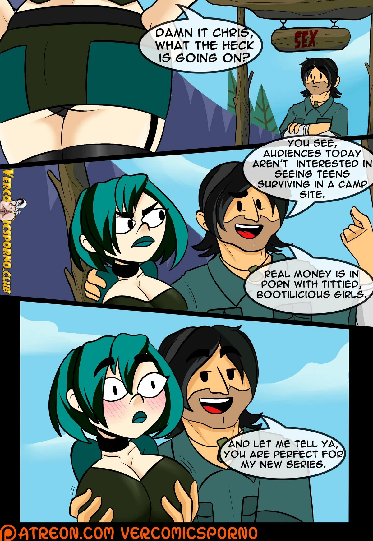 Total Drama: Lights, Camera, Sex! porn comic picture 3