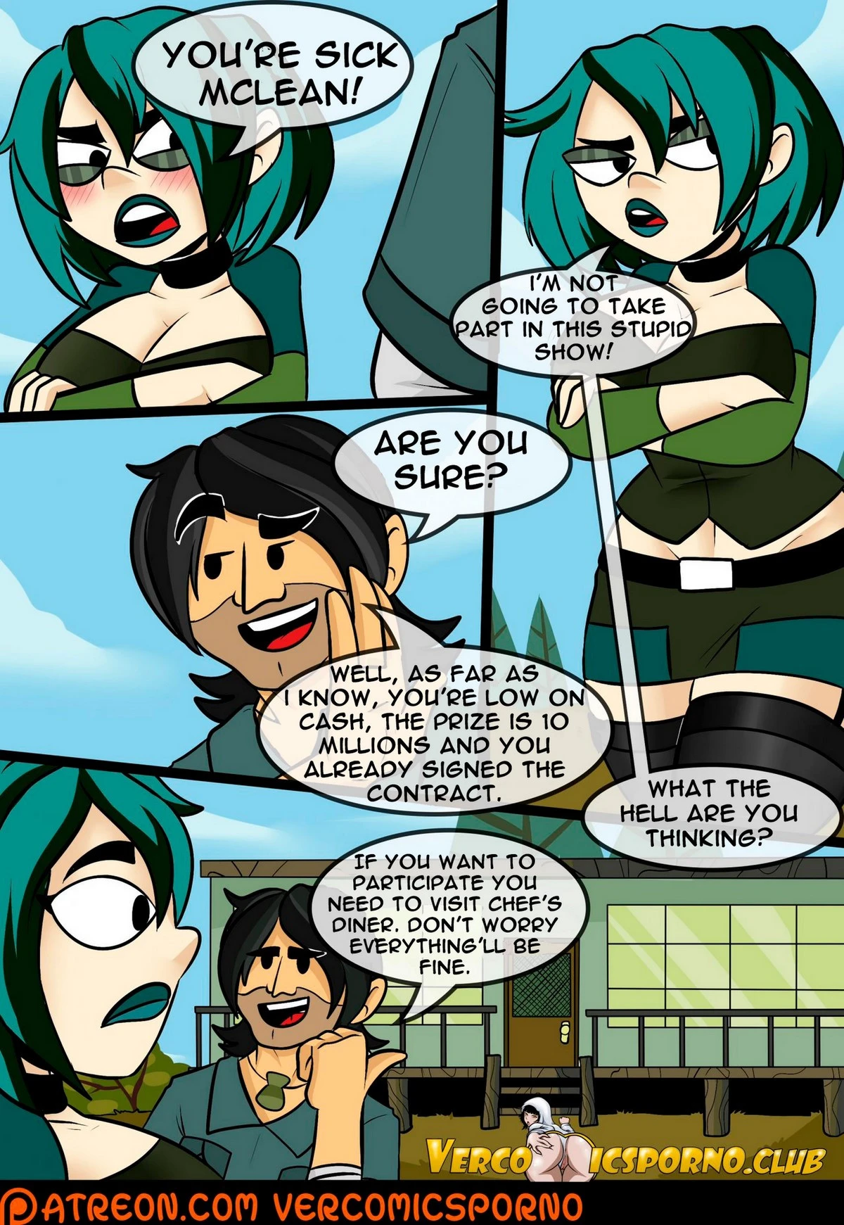 Total Drama: Lights, Camera, Sex! porn comic picture 4