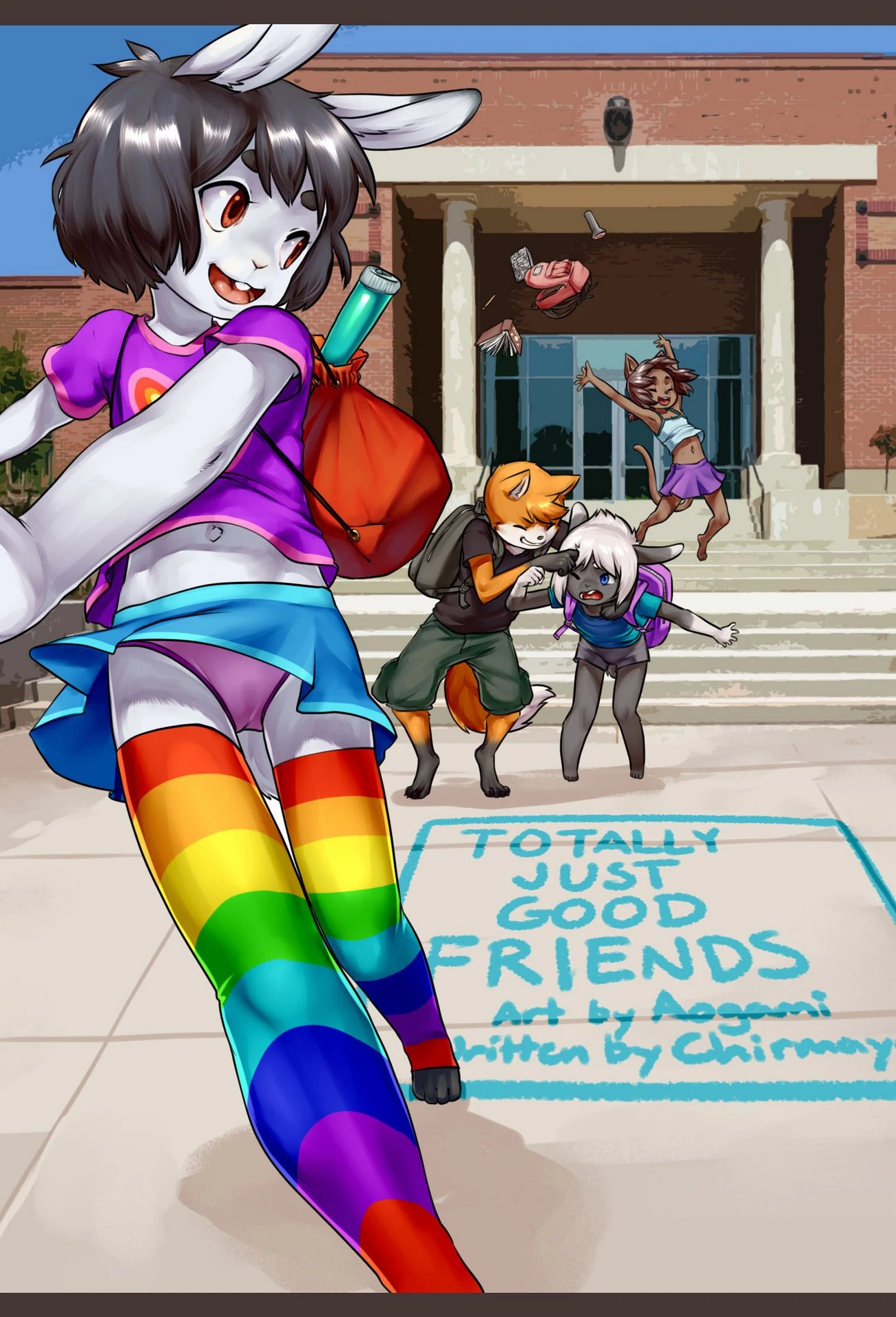 Totally Just Good Friends porn comic picture 1