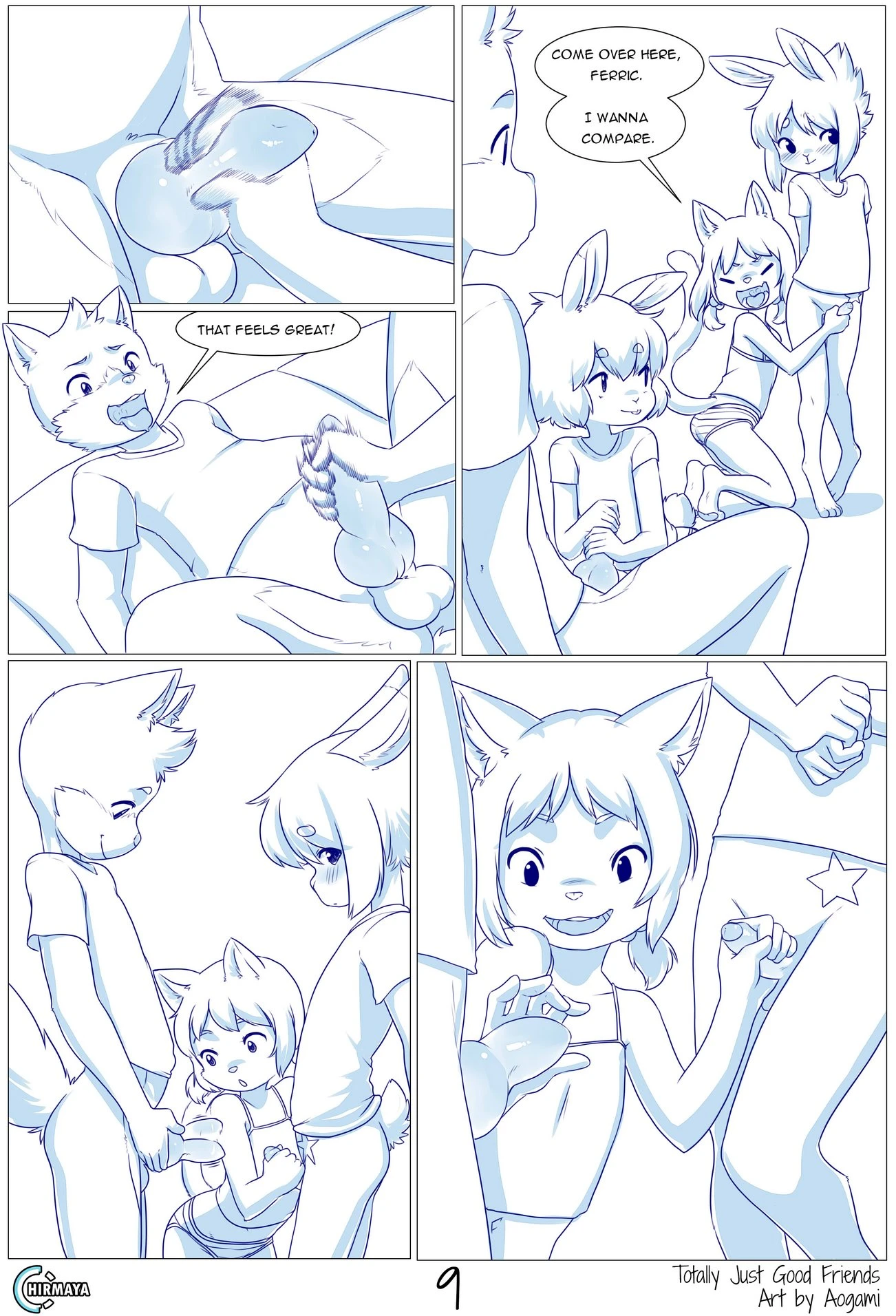 Totally Just Good Friends porn comic picture 10