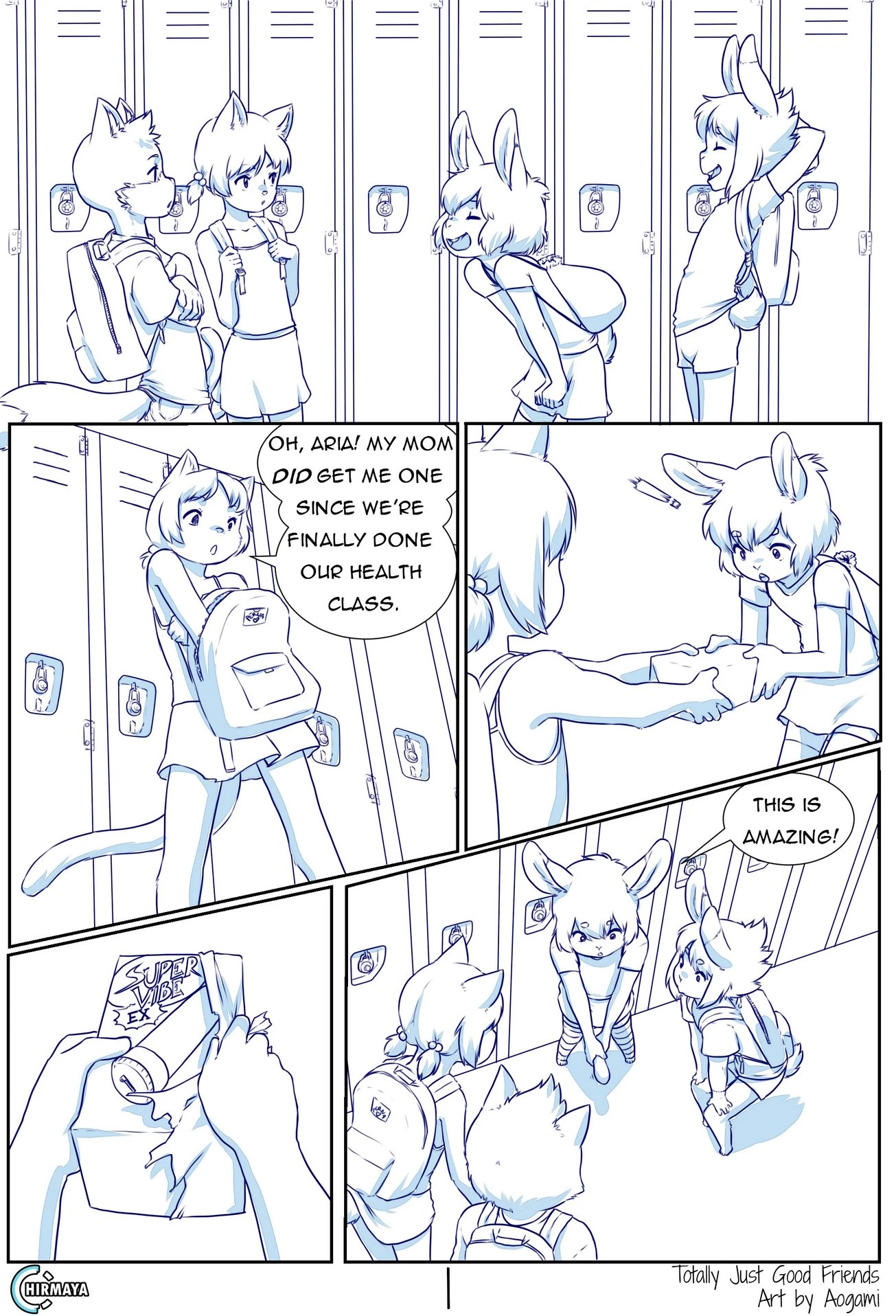 Totally Just Good Friends porn comic picture 2