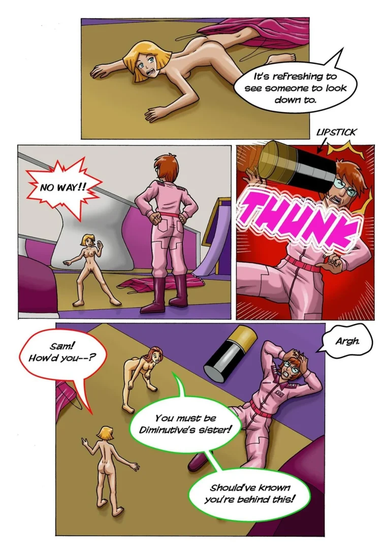 Totally Shrunk 2 porn comic picture 17