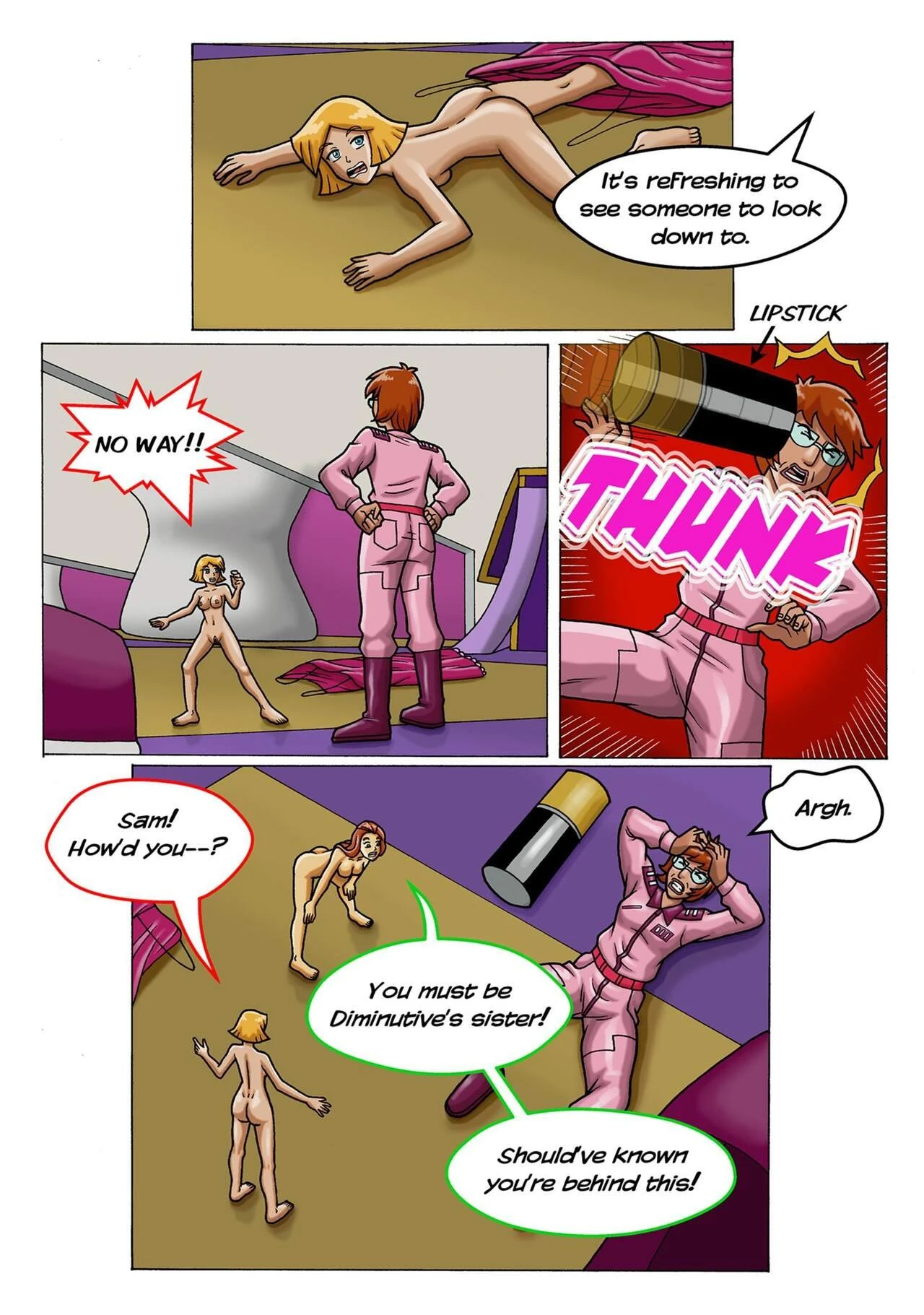 Totally Shrunk 2 porn comic picture 17