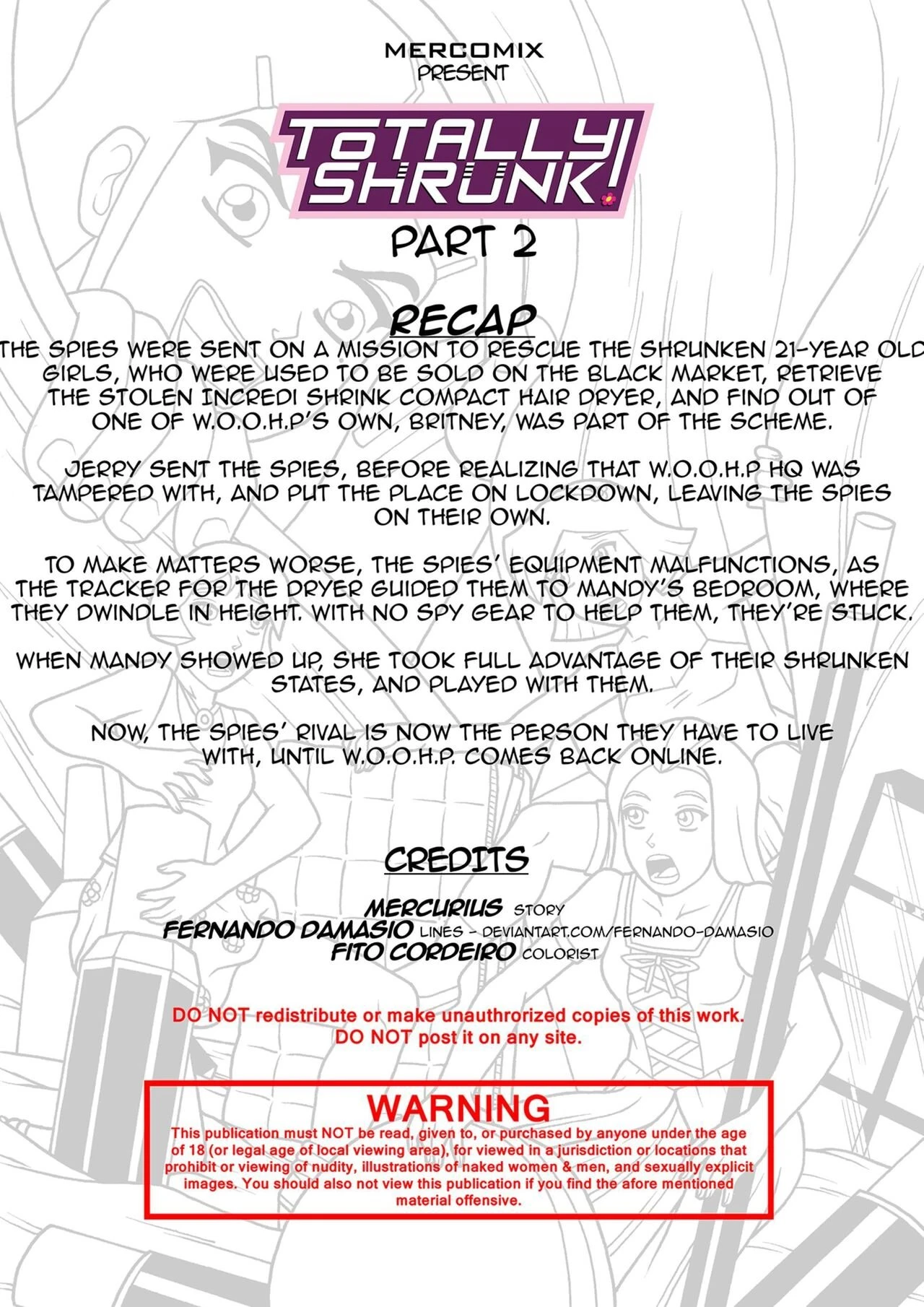 Totally Shrunk 2 porn comic picture 2