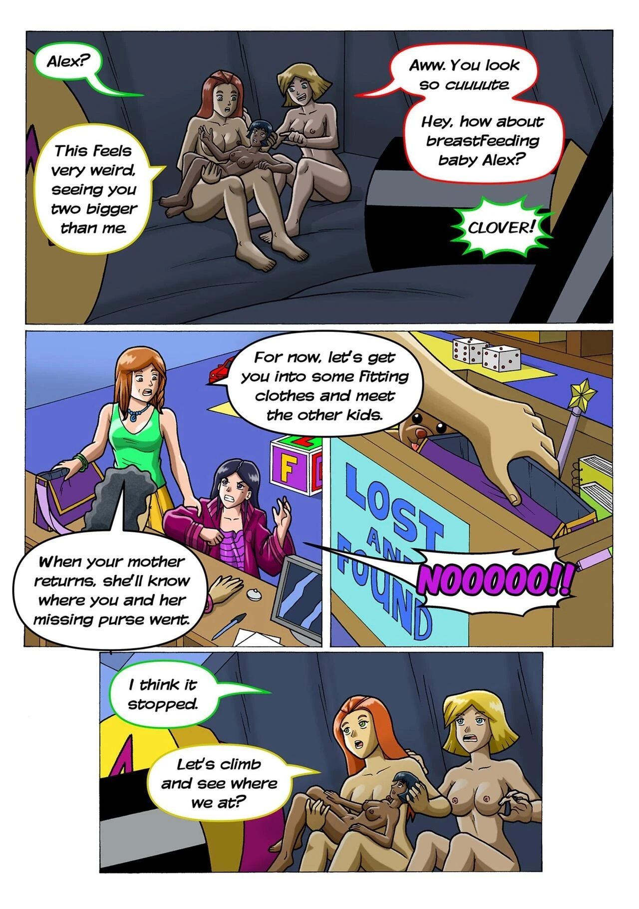 Totally Shrunk 2 porn comic picture 21