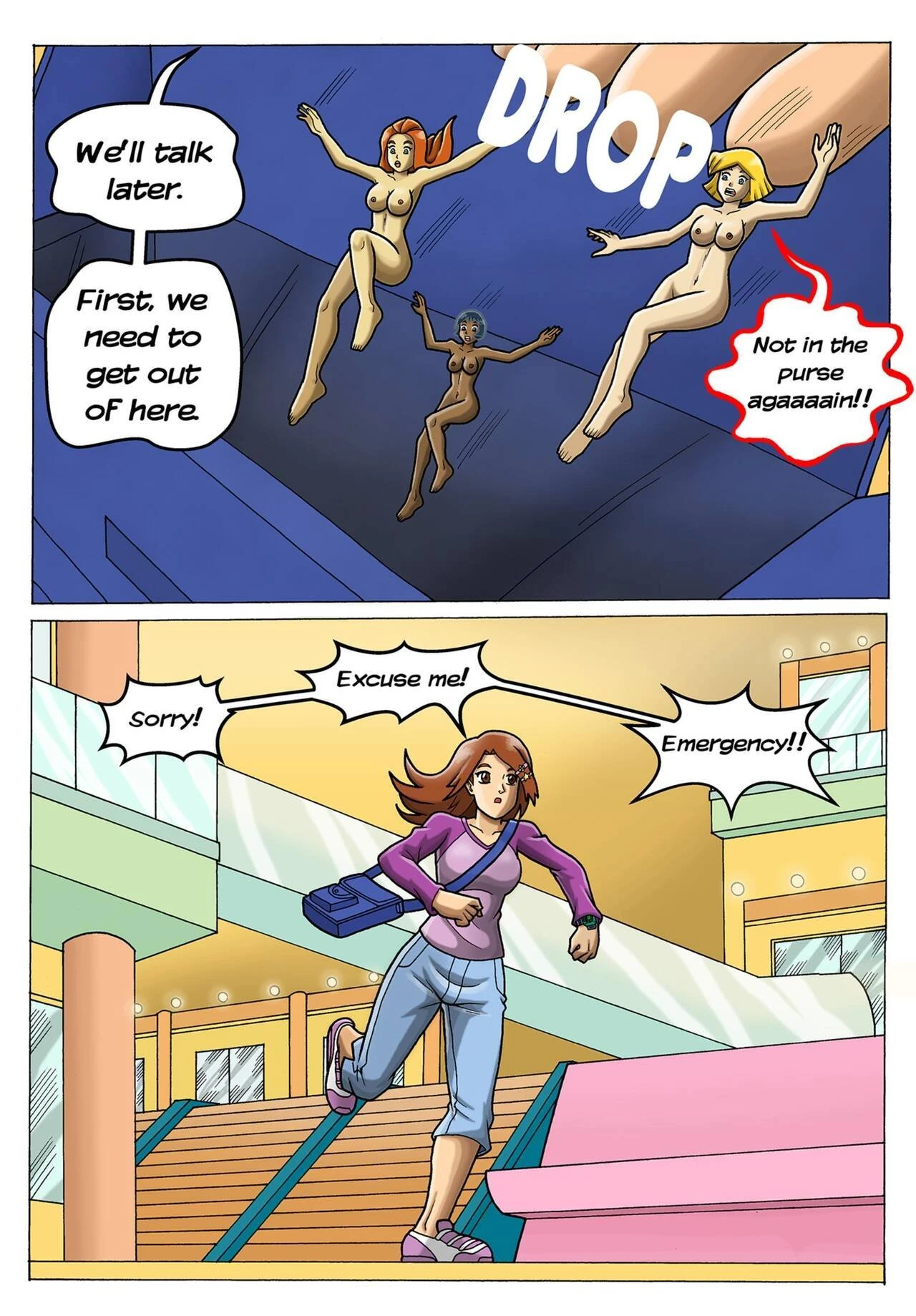 Totally Shrunk 3 porn comic picture 12