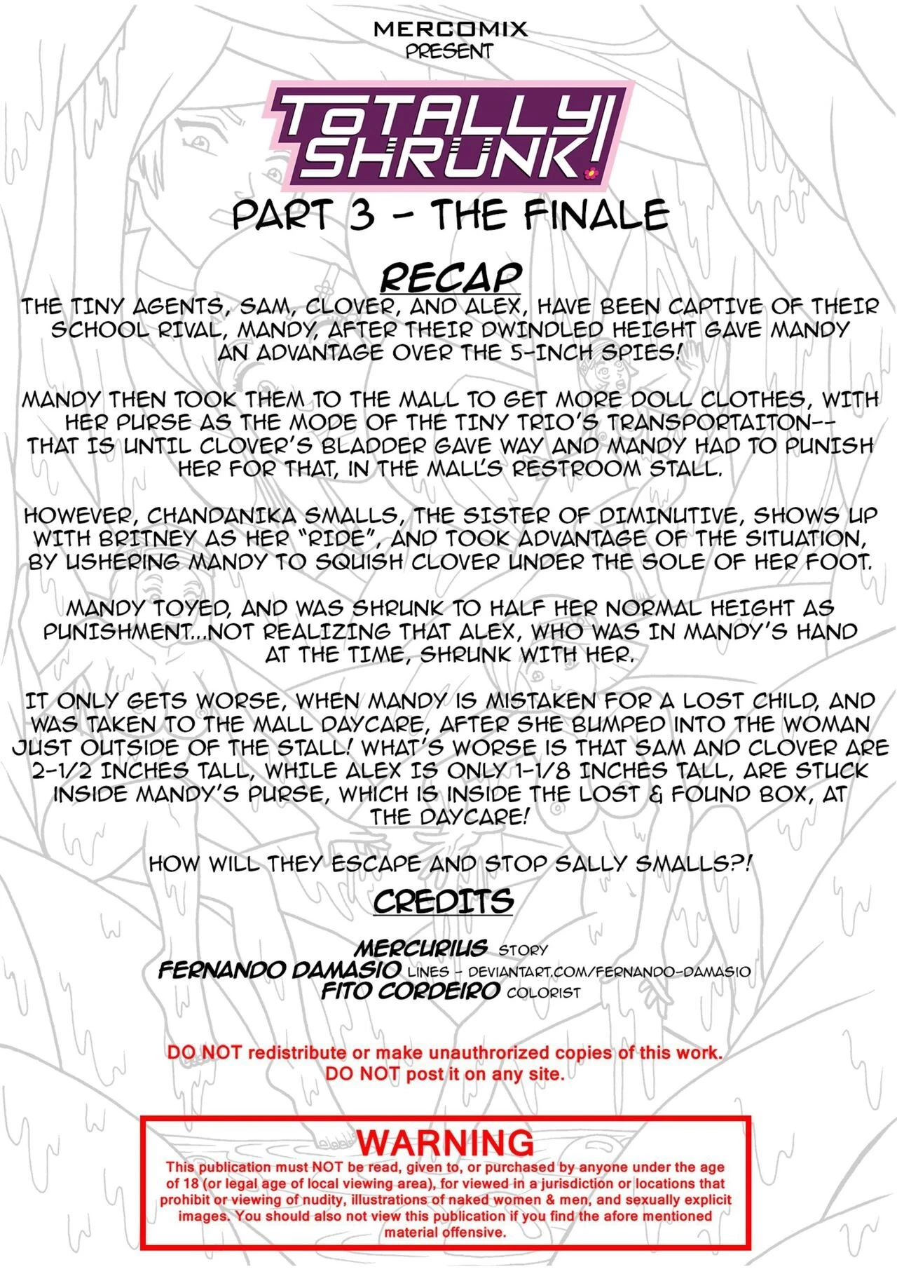 Totally Shrunk 3 porn comic picture 2