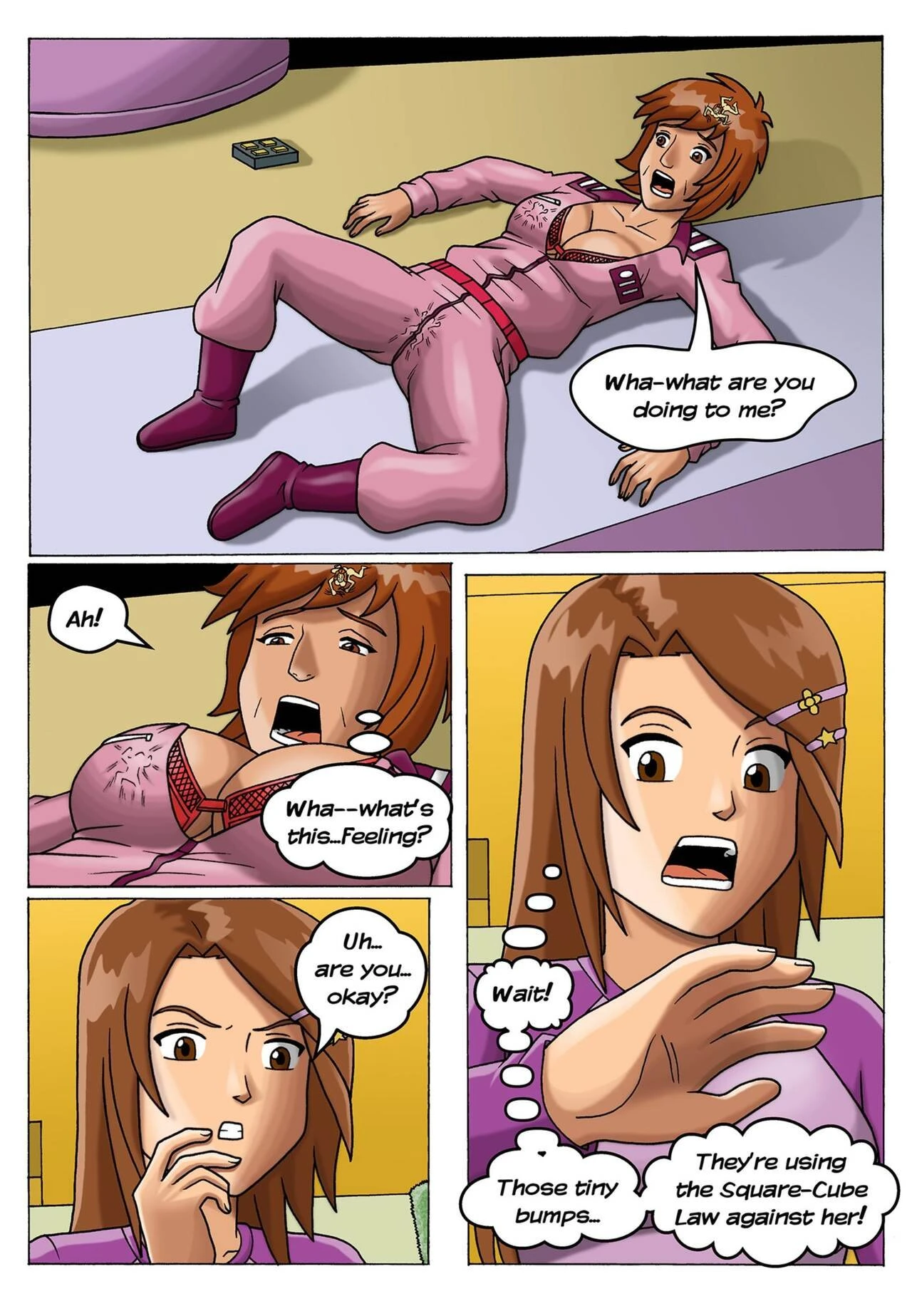 Totally Shrunk 3 porn comic picture 27
