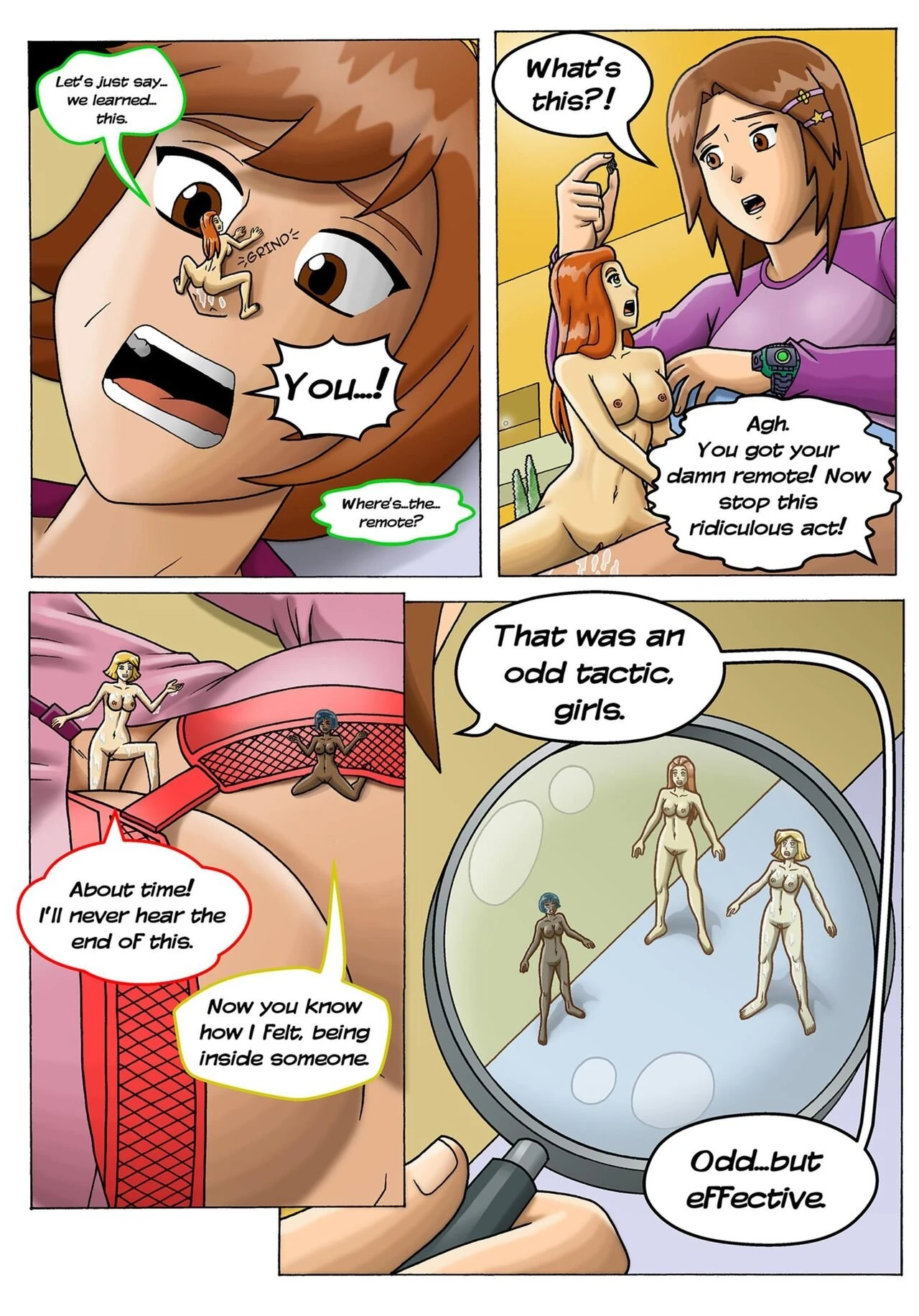 Totally Shrunk 3 porn comic picture 28