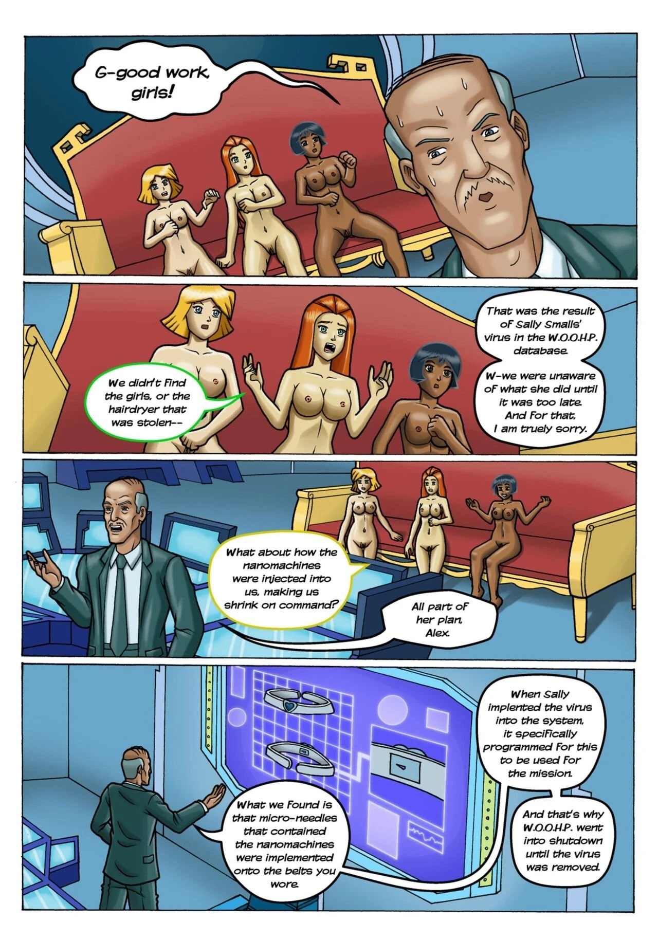 Totally Shrunk 3 porn comic picture 41