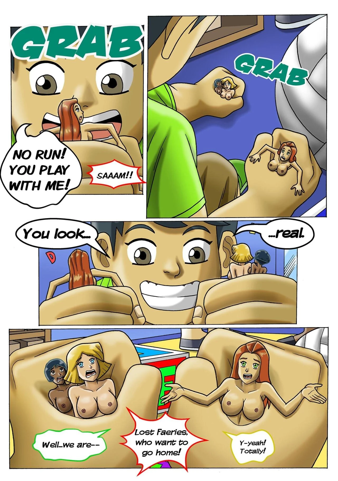 Totally Shrunk 3 porn comic picture 6