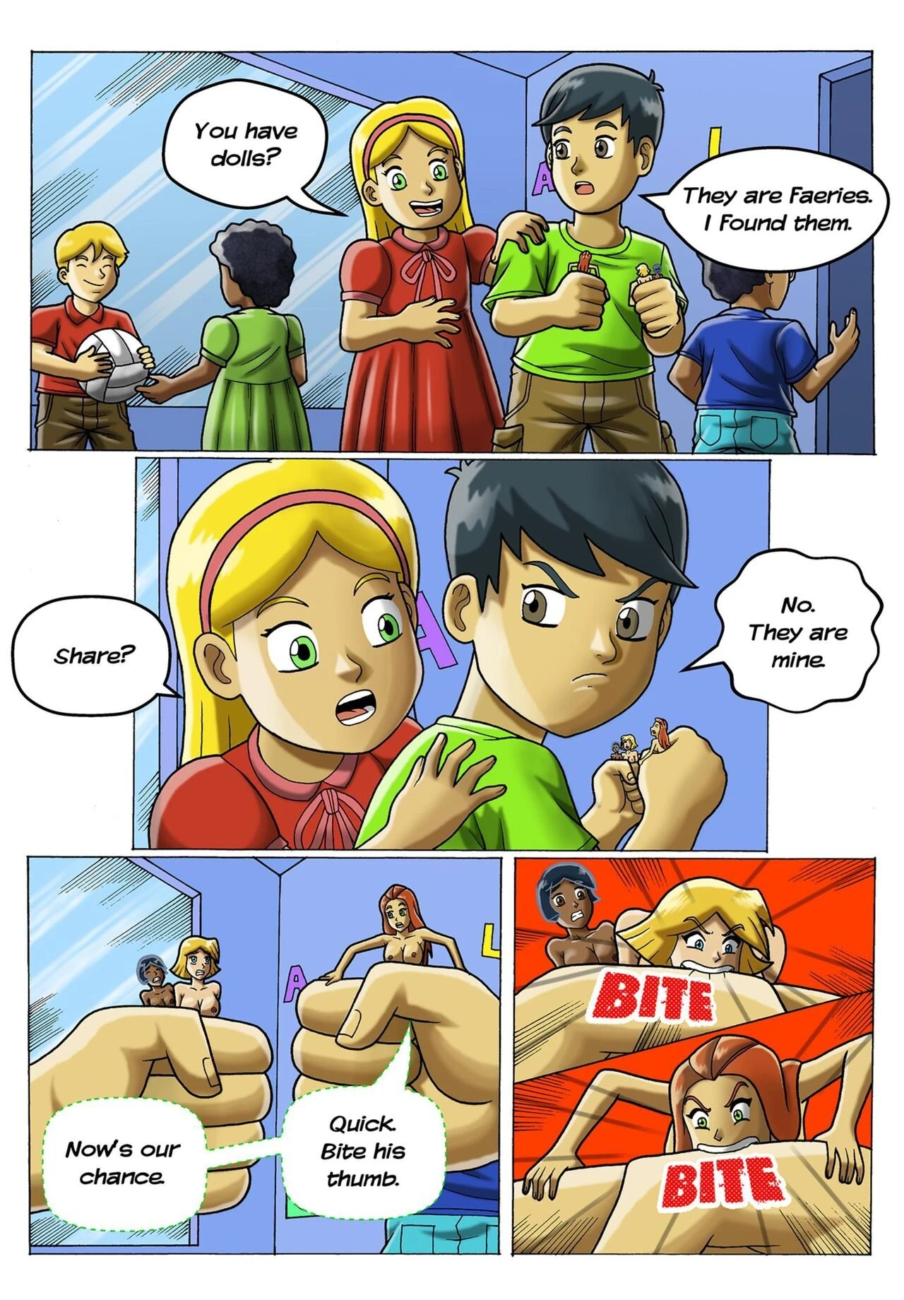 Totally Shrunk 3 porn comic picture 7