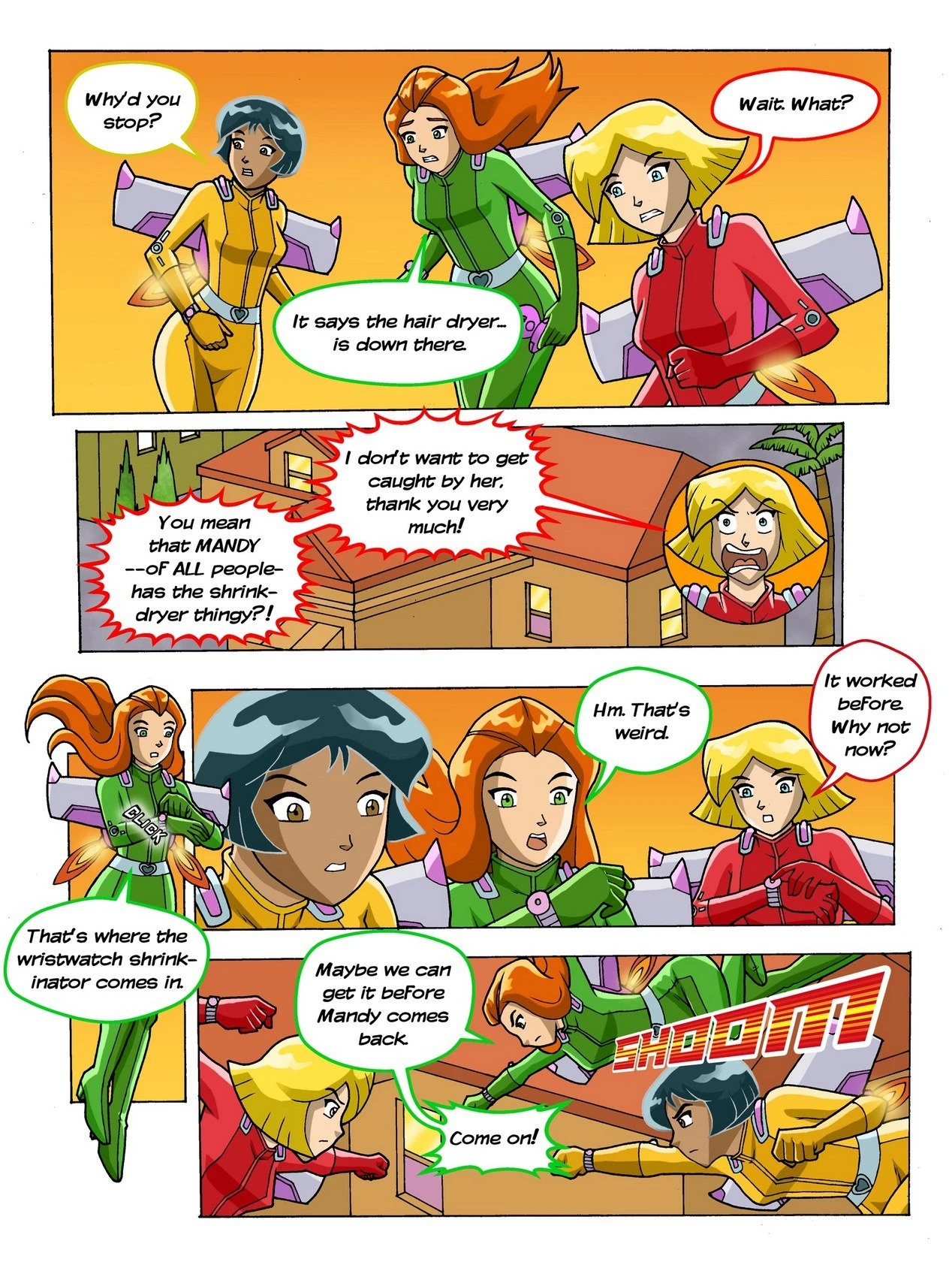 Totally Shrunk porn comic picture 14