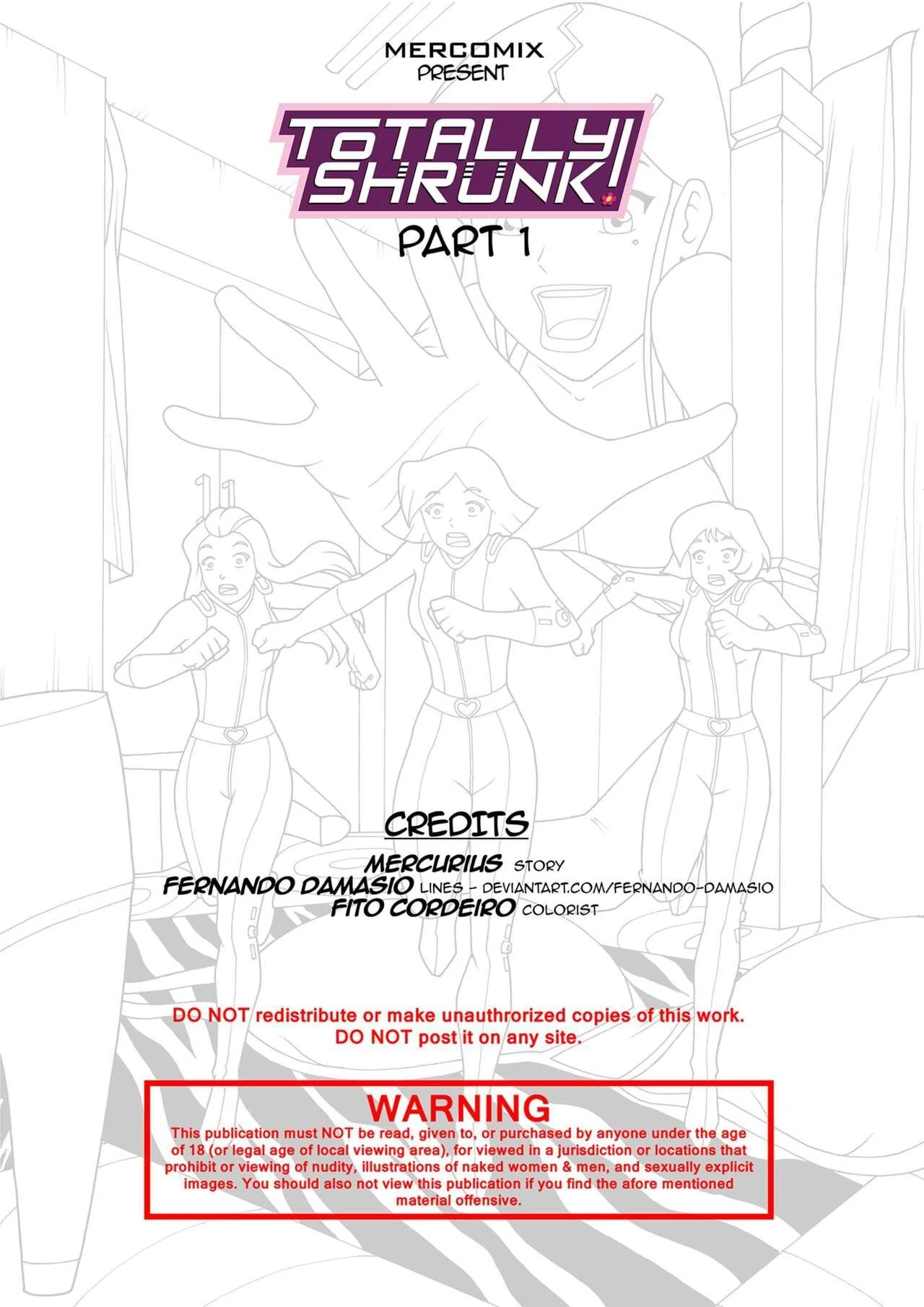 Totally Shrunk porn comic picture 2