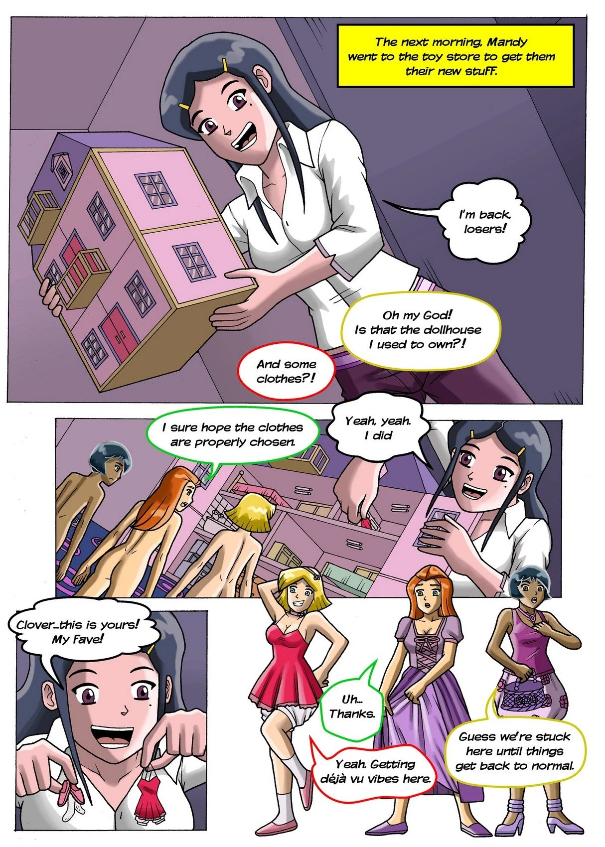 Totally Shrunk porn comic picture 28