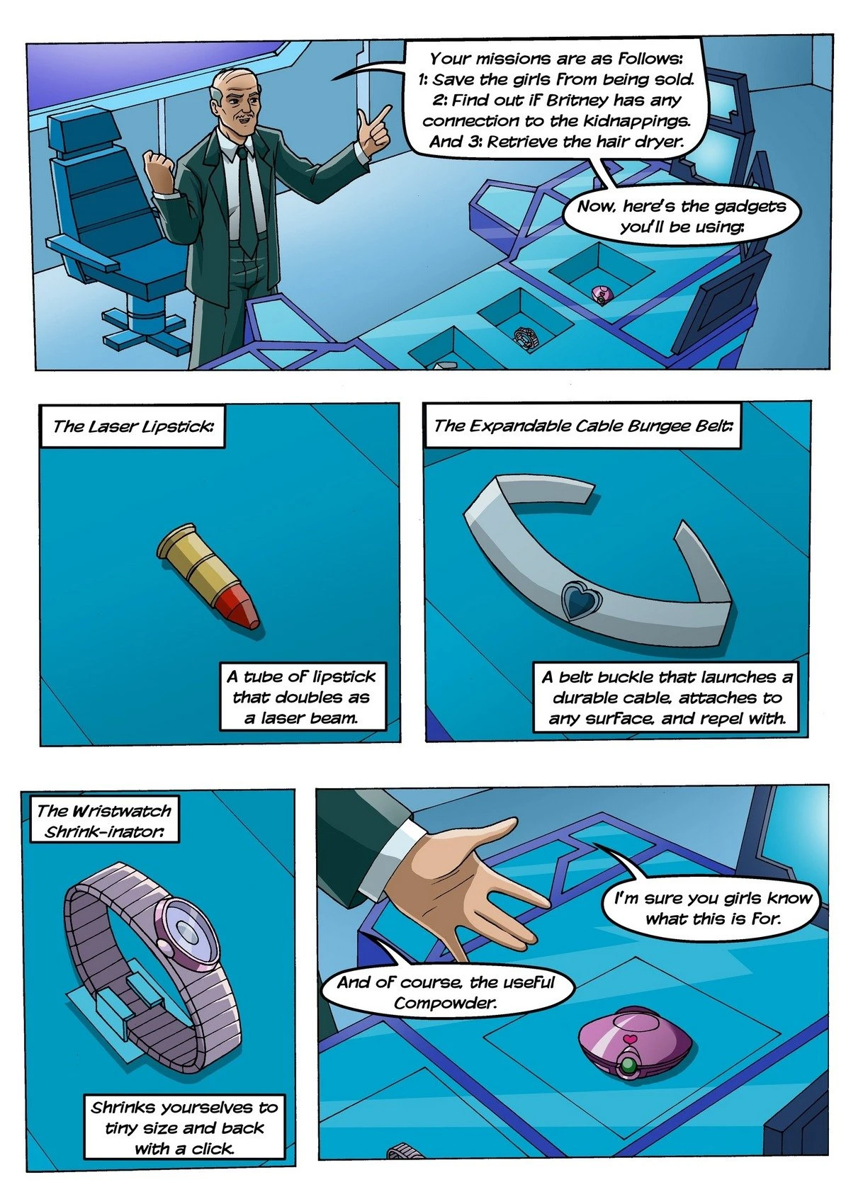 Totally Shrunk porn comic picture 9