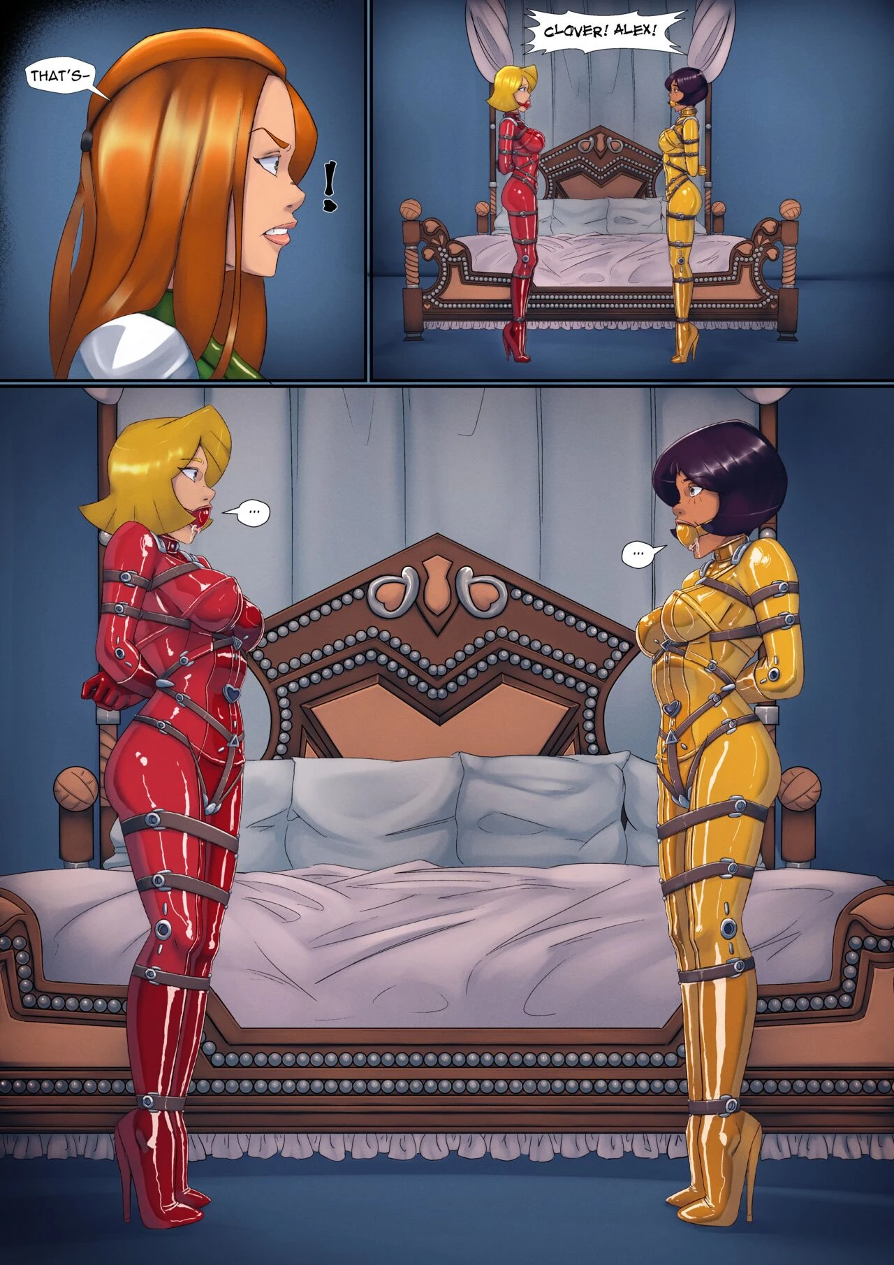 Totally Spies - Sam's Downfall porn comic picture 13