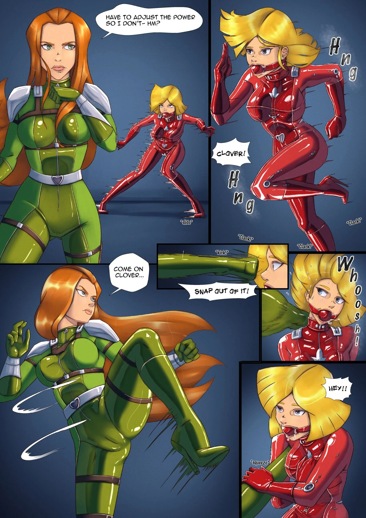 Totally Spies - Sam's Downfall porn comic picture 17
