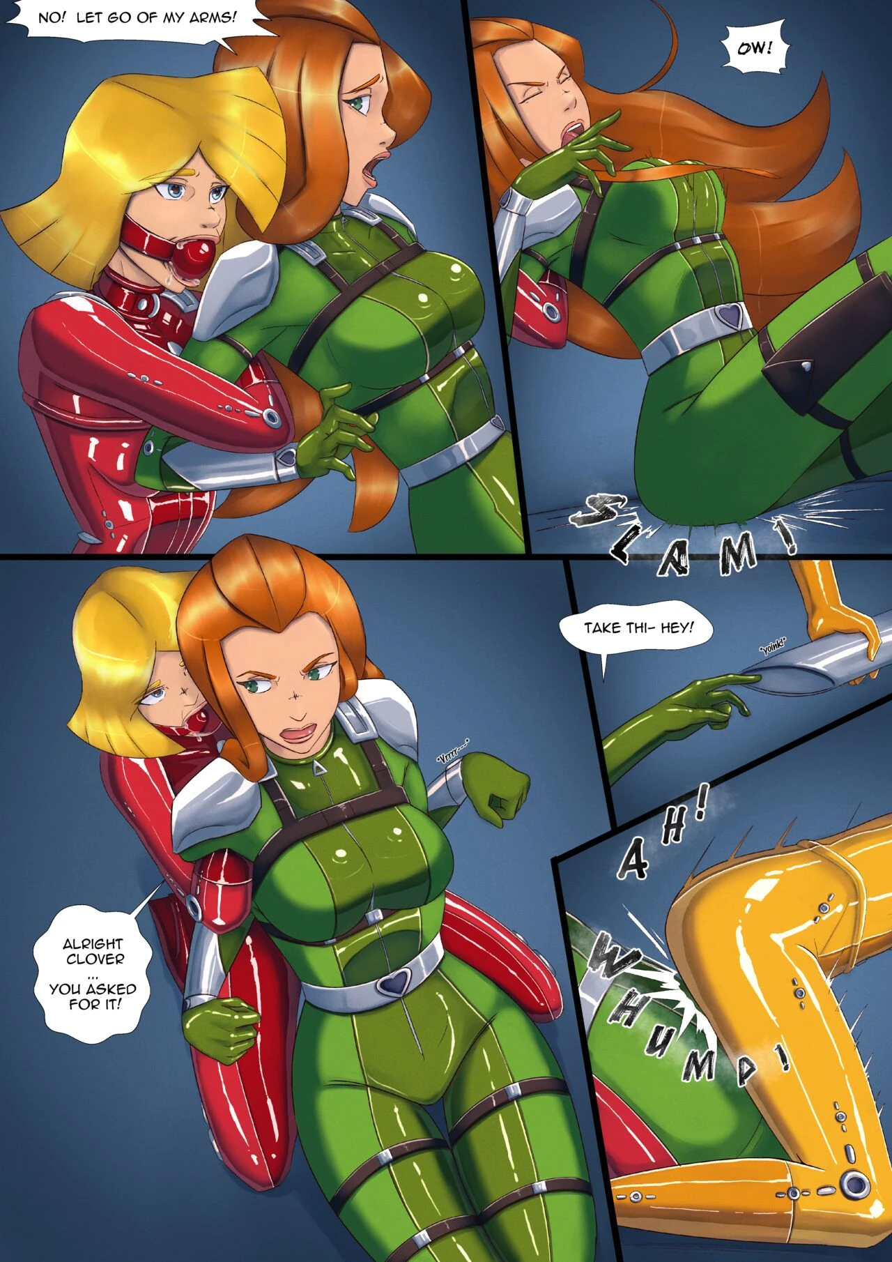 Totally Spies - Sam's Downfall porn comic picture 19