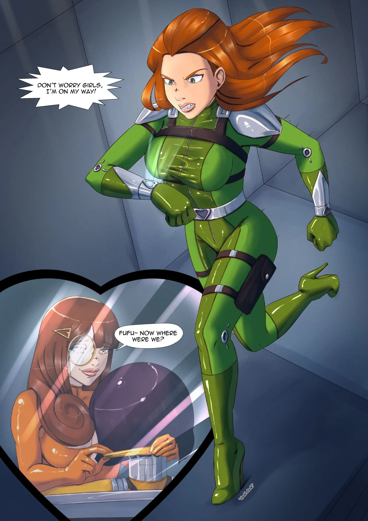 Totally Spies - Sam's Downfall porn comic picture 8