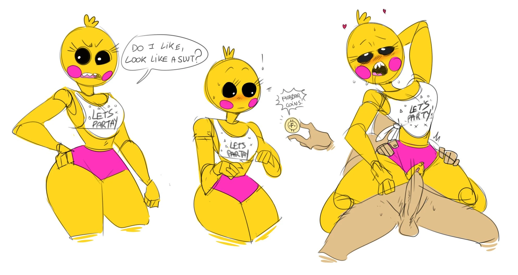 Toy Chica Compilation porn comic picture 37