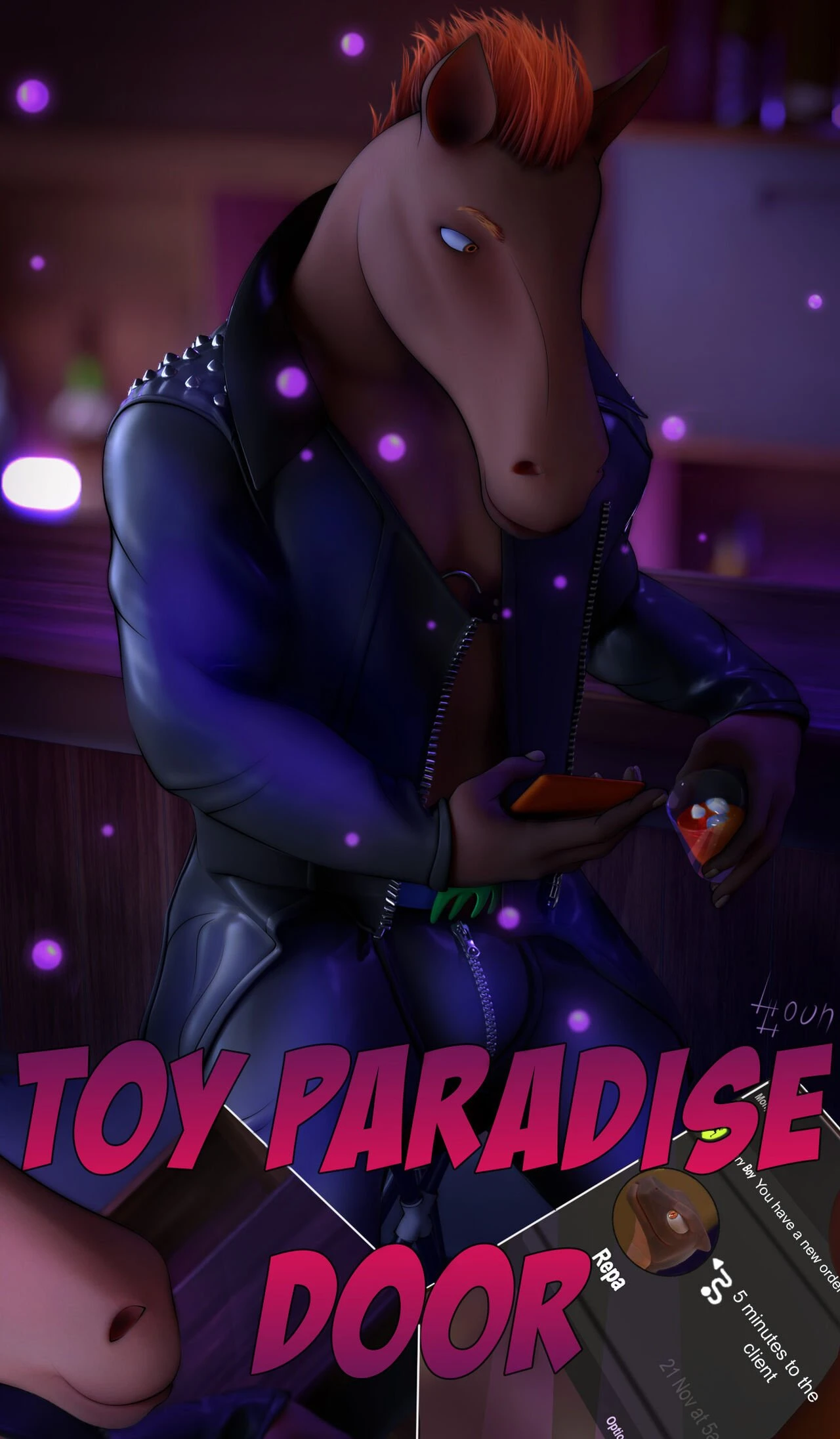 Toy paradise door porn comic picture 1