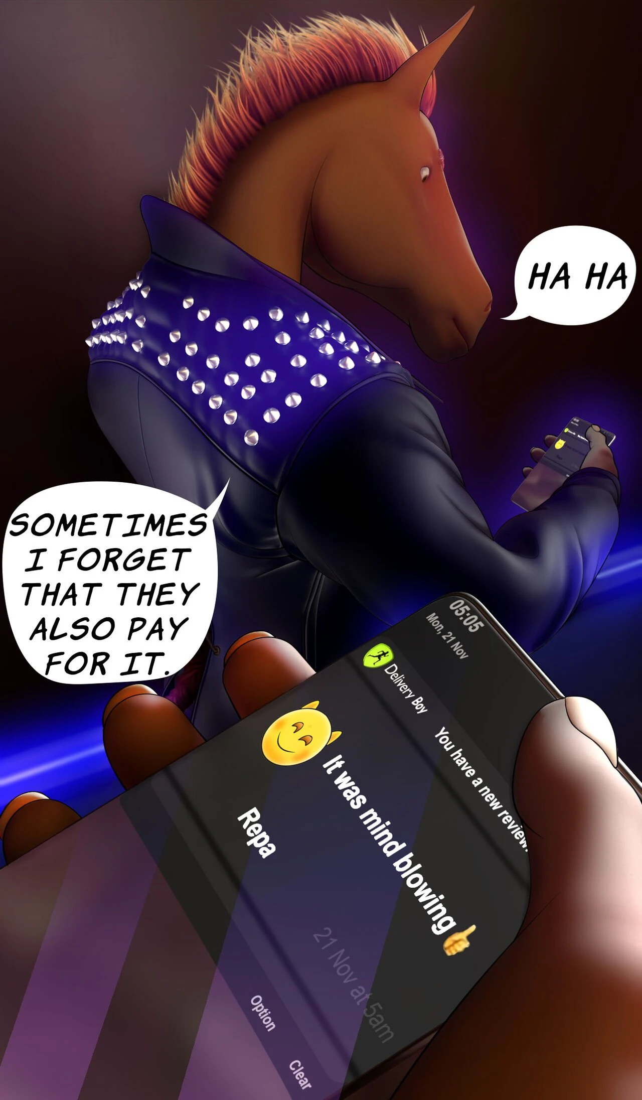 Toy paradise door porn comic picture 24