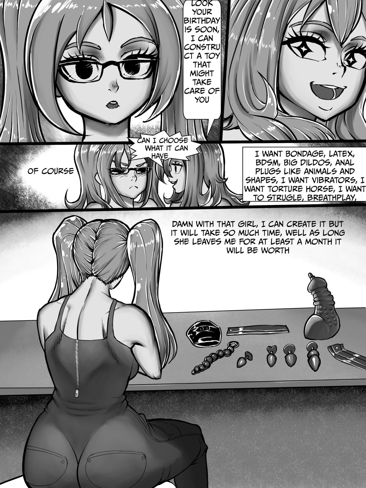 Toy Sisters porn comic picture 5