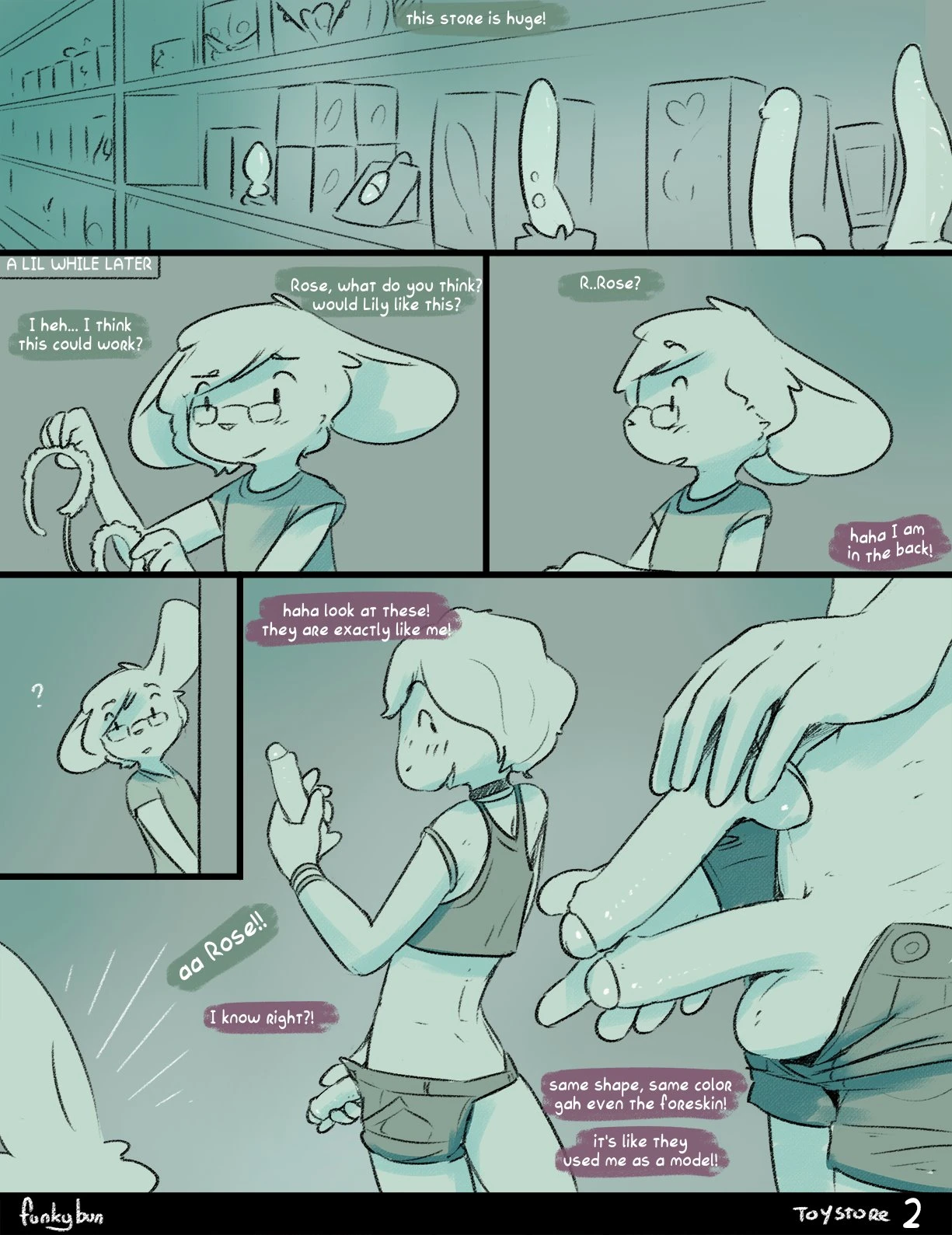 Toystore porn comic picture 2