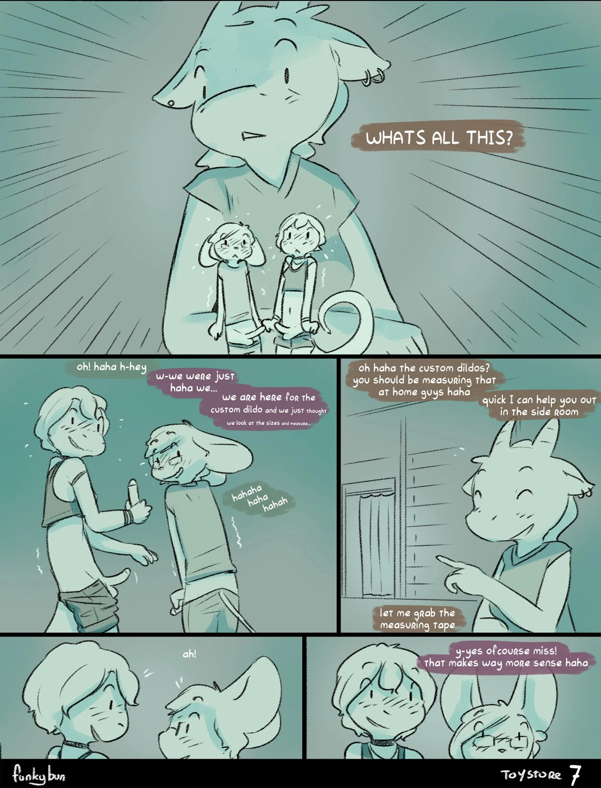 Toystore porn comic picture 7