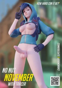Tracer's NNN Challenge porn comic picture 1