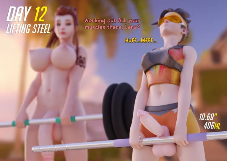 Tracer's NNN Challenge porn comic picture 14