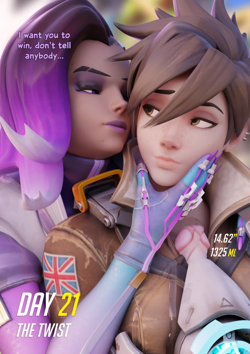 Tracer's NNN Challenge porn comic picture 23