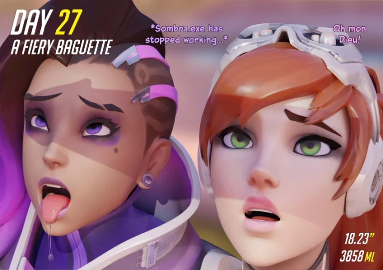 Tracer's NNN Challenge porn comic picture 29