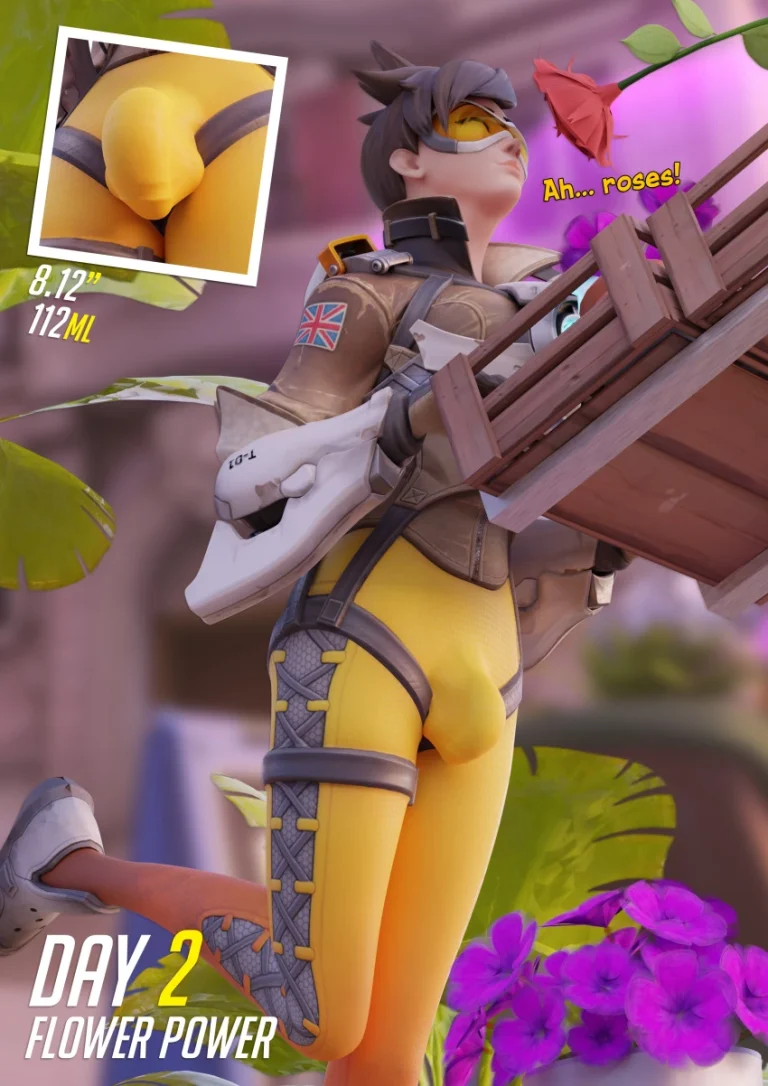 Tracer's NNN Challenge porn comic picture 4
