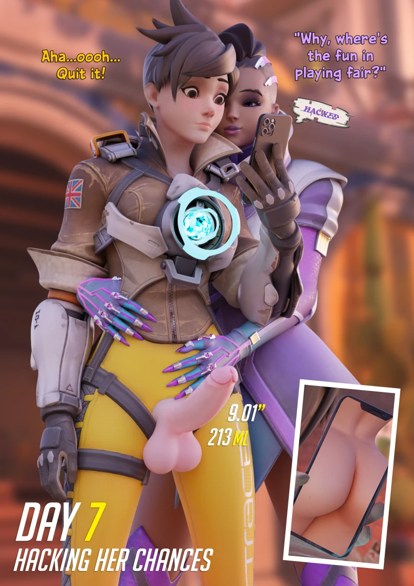 Tracer's NNN Challenge porn comic picture 9