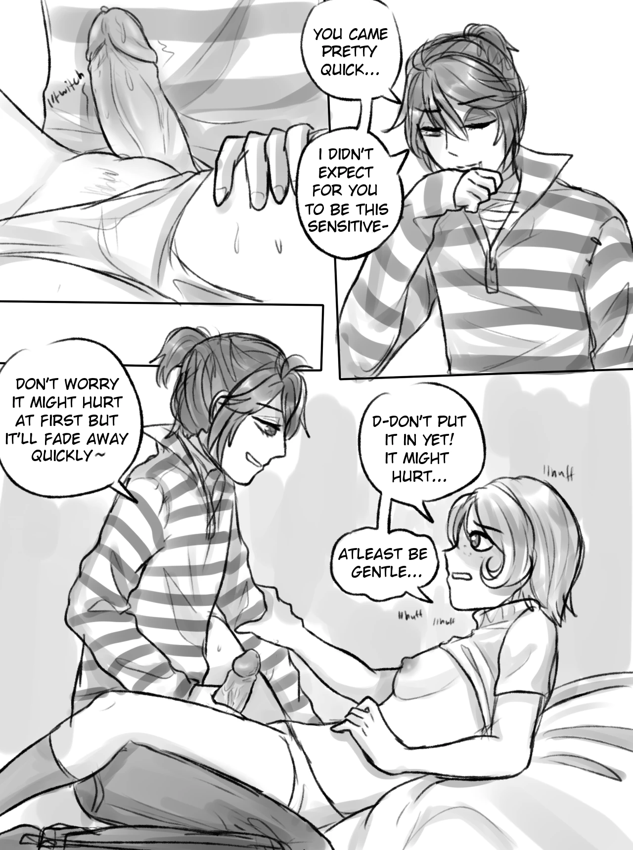 Tracy x Luca porn comic picture 15