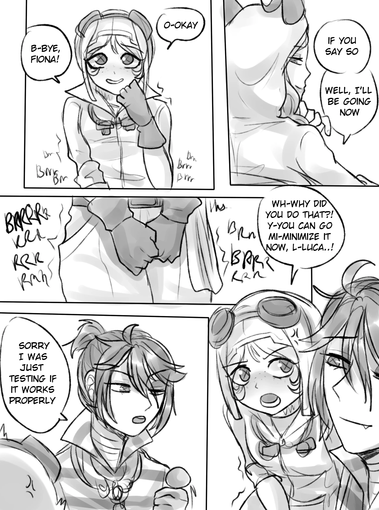 Tracy x Luca porn comic picture 29