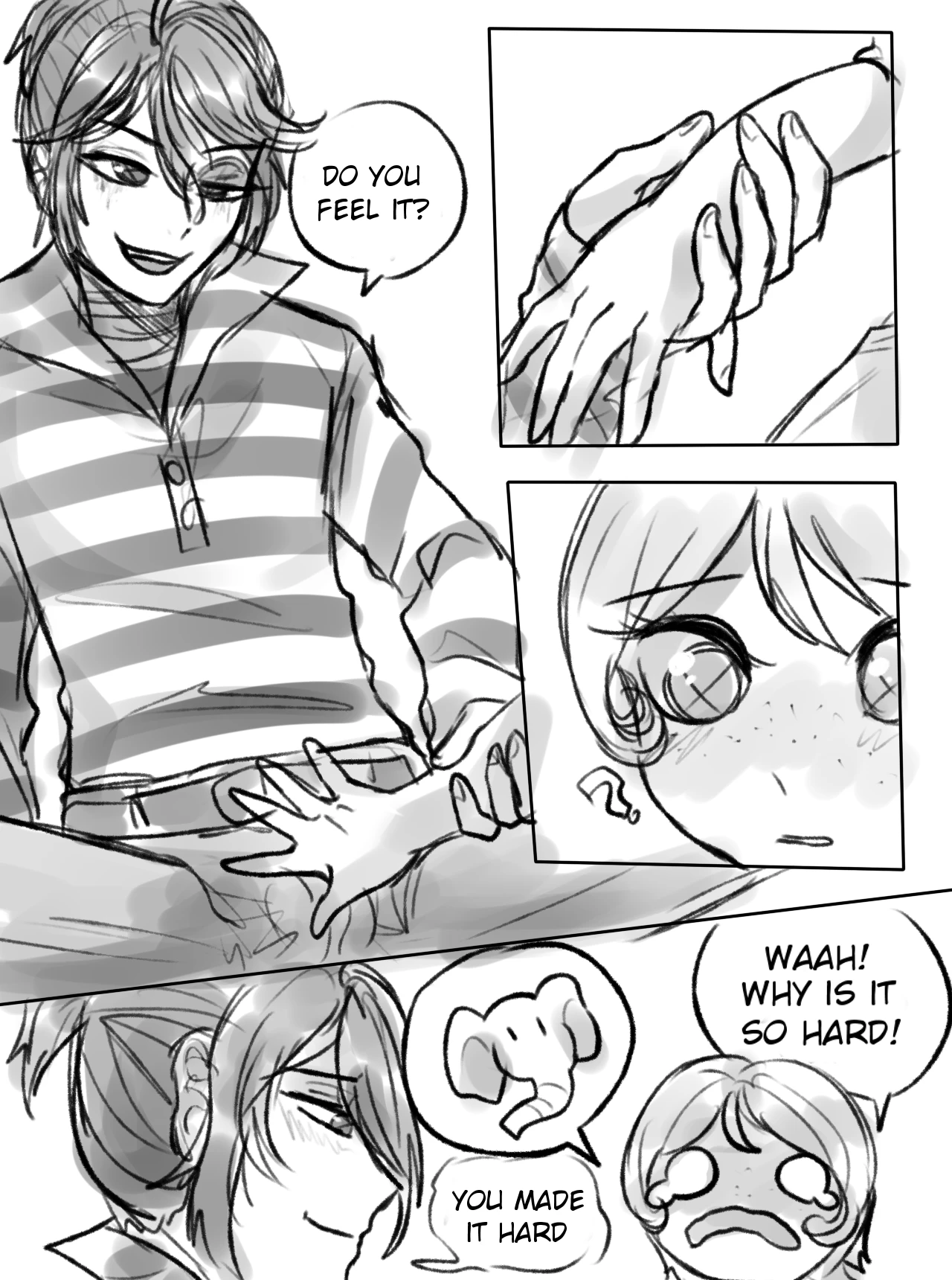 Tracy x Luca porn comic picture 3