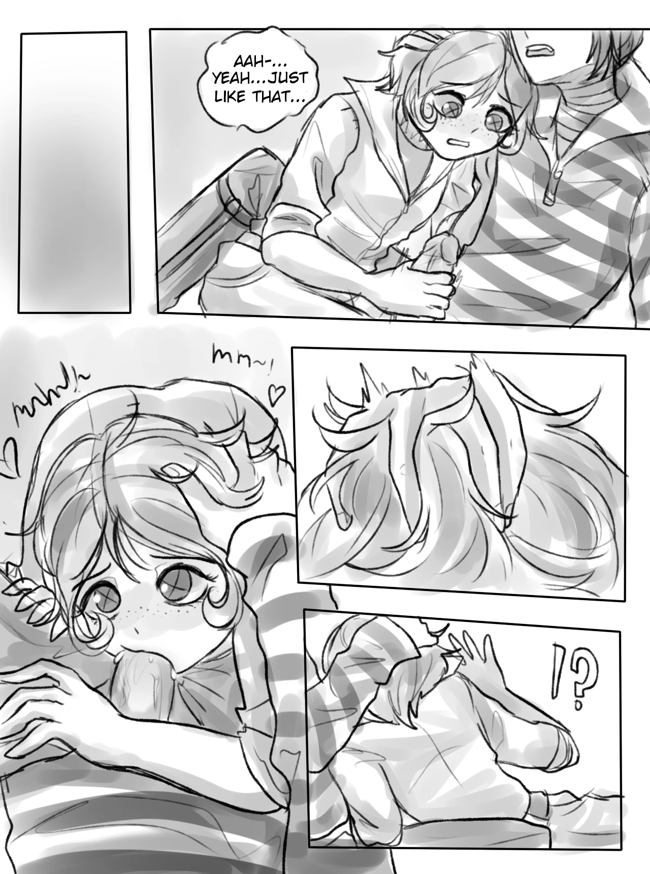 Tracy x Luca porn comic picture 6