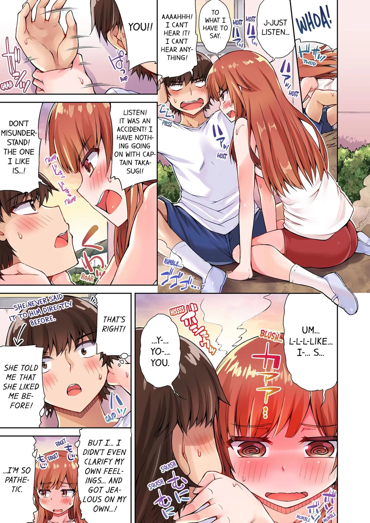 Traditional Job of Washing Girls' Body 10 | Asoko Araiya no Oshigoto ~Kataomoichuu no Aitsu to Onnayu de~ porn comic picture 11