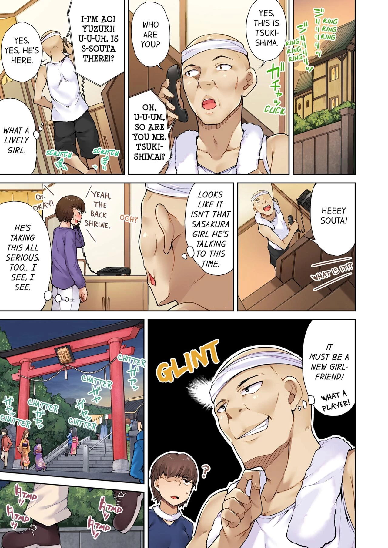 Traditional Job of Washing Girls' Body 10 | Asoko Araiya no Oshigoto ~Kataomoichuu no Aitsu to Onnayu de~ porn comic picture 33